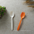 Disposable Biodegradable Compostable Cornstarch CPLA Spork